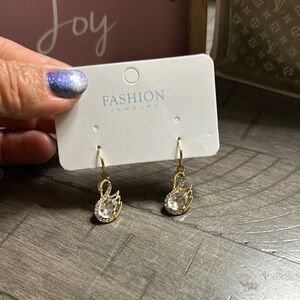 Fashion Jewelry Gold and Silver Dangle Earrings
